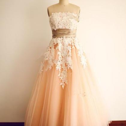 Custom Baby Pink Prom Dress,tea Length Prom..