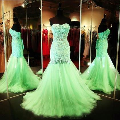 Mermaid Prom Dress,junior Senior Prom Dress, Prom..