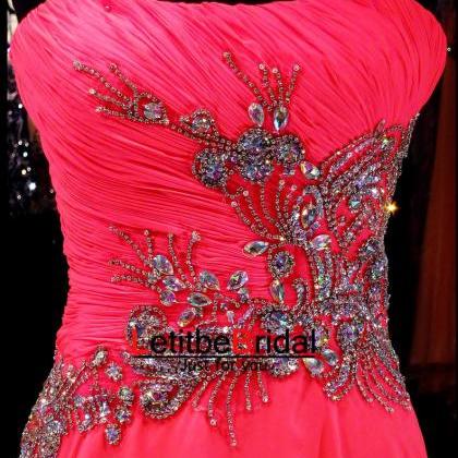 Pink Prom Dress,formal Dress,prom Dress..