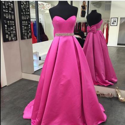 Prom Dresses, Prom Gown, Pink Prom Dress,prom..