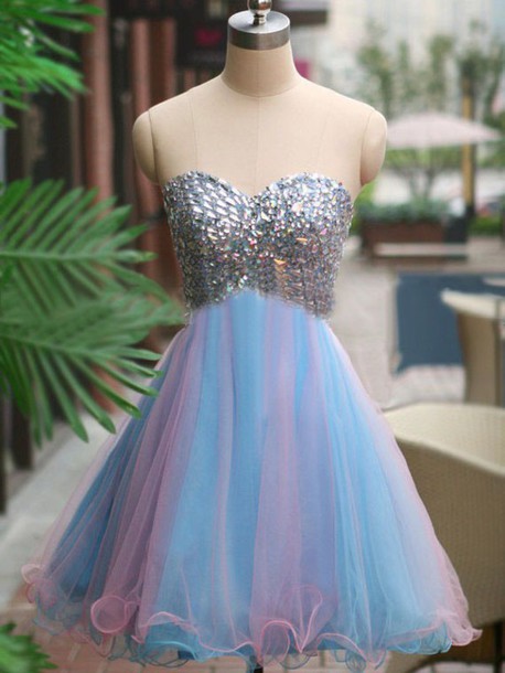 Custom Short Prom Dresses,pink Prom Dress, Blue Prom Dress, Tulle Prom Dress.tulle Homecoming Dress, Homecoming Dresses , Cocktail Dress, Party