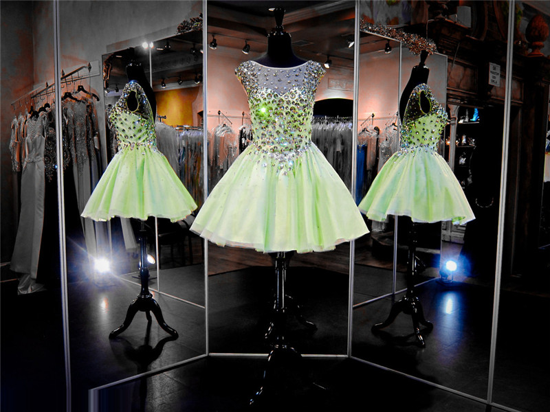 Sage Green Prom Dress,short Prom Dress,junior Prom Dress, Prom Dress,sparkle Prom Dress,crystals Prom Dress, Sexy Prom Dress, Sage Homecoming