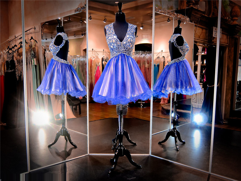Royal Blue Prom Dress,short Prom Dress,junior Prom Dress, Prom Dress,tulle Prom Dress,sparkle Prom Dress, Sexy Prom Dress, Royal Blue Homecoming
