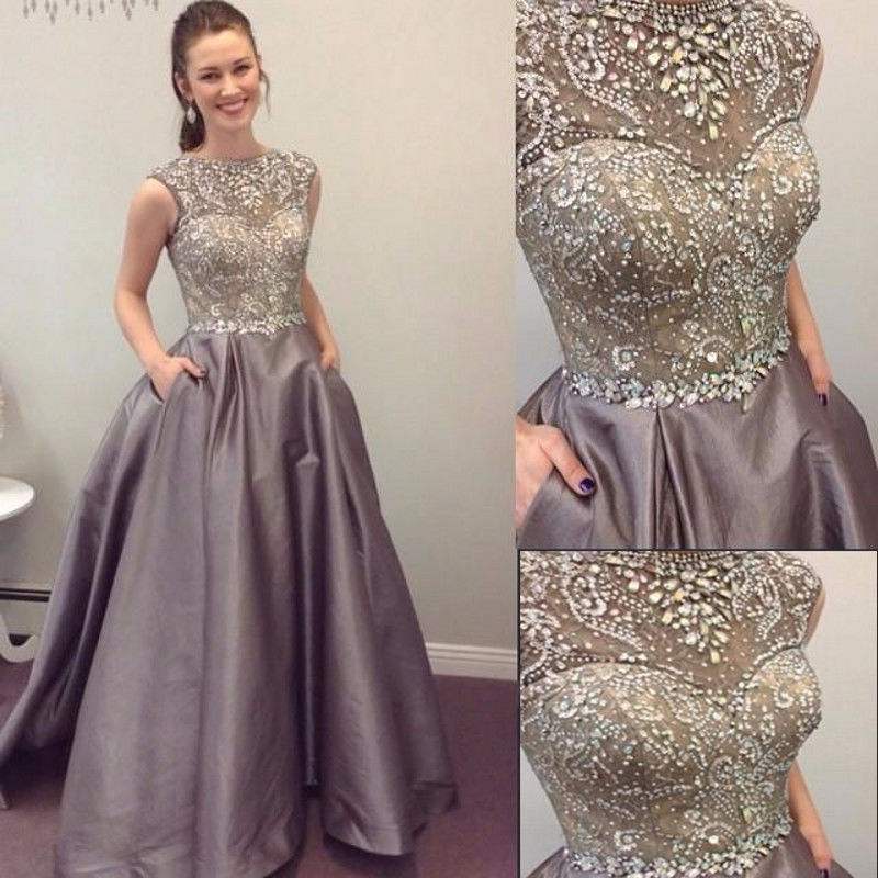 heavy evening gown