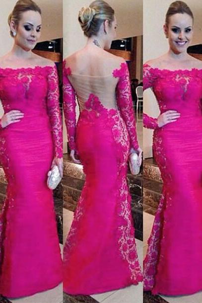 Hot Pink Gowns
