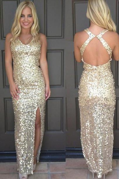 Blinged Out Prom Dresses