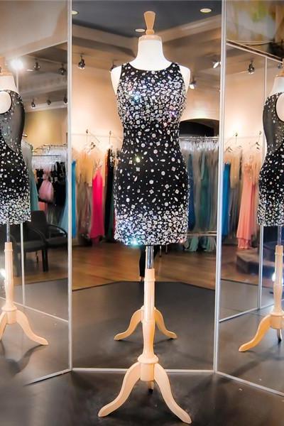 Homecoming Dress, Straight Homecoming Dresses, Black Homecoming Dresses, Homecoming Dresses 2016, Short Homecoming Dresses, Bling Bling Homecoming Dresses, Sparkle Homecoming Dress, Sexy Homecoming Dress, Cheap Homecoming Dresses, Short Prom Dresses, Party Dress, Short Evening Dress, Cocktail Dress, Graduation Dress, Ball Gown