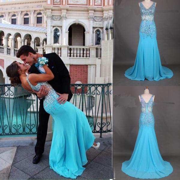 Turquoise Formal Dress